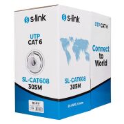 S-Link Cat6 Kablo 305 Metre Gri
