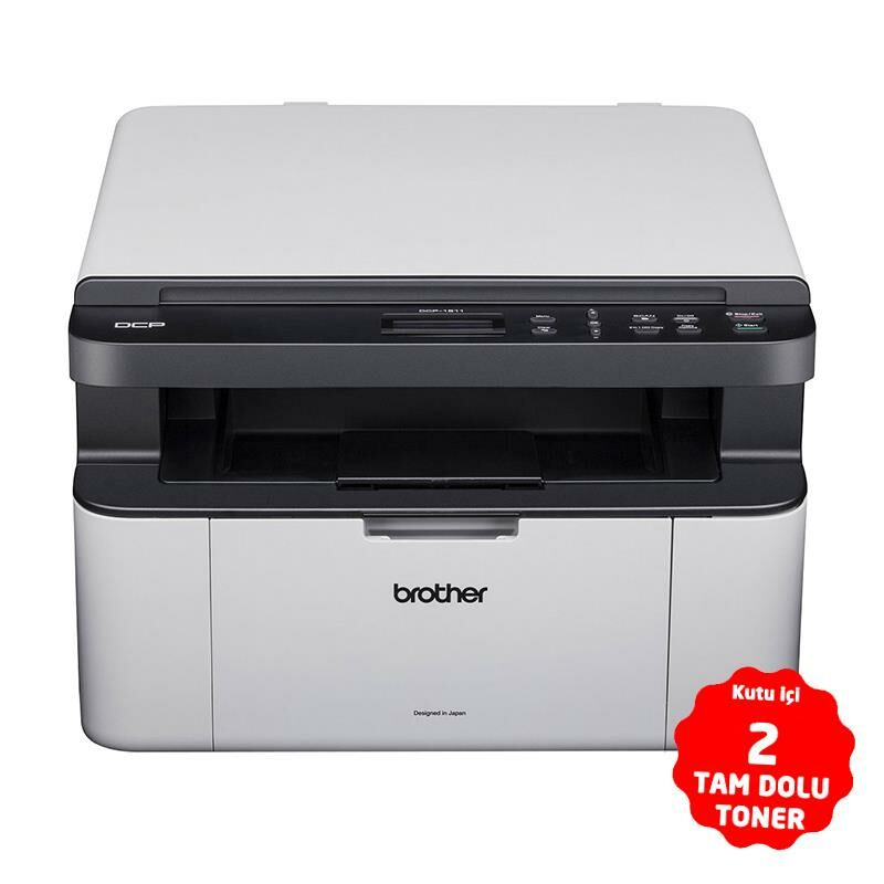 Brother DCP-1511-2T Mono Laser Yazıcı, Tarayıcı, Fotokopi (2 Tam Dolu Toner)