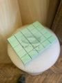 Yüzük Kutusu - 4.5 x 5.5 x 3cm Mint / Su Yeşili  (50 Adet)