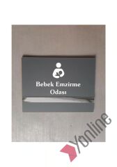 Soft Seri Bebek Emzirme Odası Kapı İsimliği