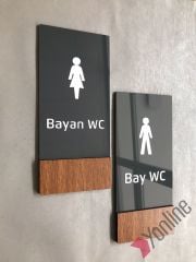 Wooden Serisi Dikey WC Levha Seti