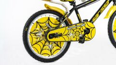 Sarissa Çocuk Bisikleti 20 Jant Spinne Bisiklet Jant Yaprağı Plastik Sarı