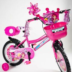 Sarissa Çocuk Bisikleti Arka Bagaj Kutusu Bisiklet Arka Sepet Pembe