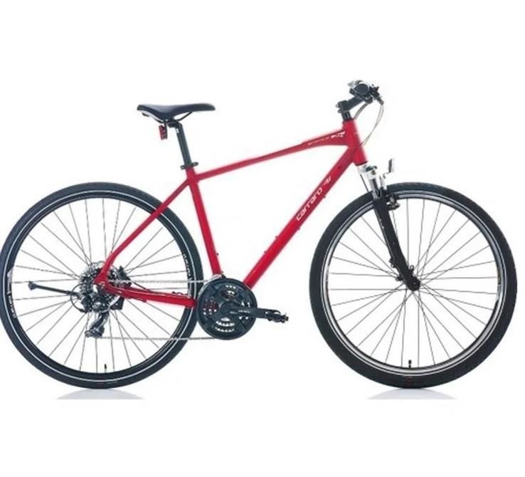 Carraro Sportive 220 V-fren 28''Jant 21 Vites Erkek Şehir Bisikleti 56cm Kırmızı Siyah