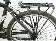 Alüminyum Bisiklet Arka Bagaj Siyah Kawei 26-29 Jant Uyumlu Siyah  Bisiklet Arka Sele