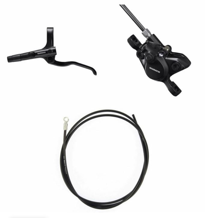 SHIMANO Ön Hidrolik Disk Fren Seti MT-200 BL-MT200 L Sol/Ön Fren Seti