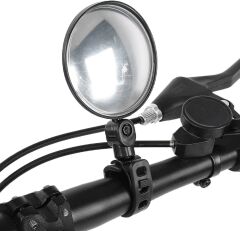 Xbyc 3011 Geniş Açılı Gidon Bağlantılı Ayna 360 Derece Dönen Vidalı Bisiklet Scooter Dikiz Aynası
