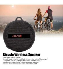 ForteGt 2727 Bluetooth Bağlantılı Akıllı Led Ekran Su Gerçirmez Şarjlı Bisiklet Motosiklet Hoparlörü
