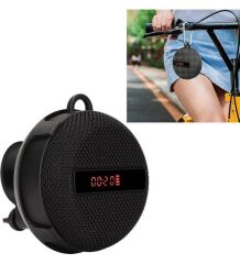 ForteGt 2727 Bluetooth Bağlantılı Akıllı Led Ekran Su Gerçirmez Şarjlı Bisiklet Motosiklet Hoparlörü