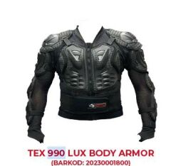 Forte Gt 990 Lüx Armor Fileli Full Koruma Europe Standart Motosiklet Body Armour XL Beden