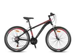 Kron XC 75 26'' Jant V Fren 21 Vites Dağ Bisikleti 15 Kadro Siyah Kırmızı Füme
