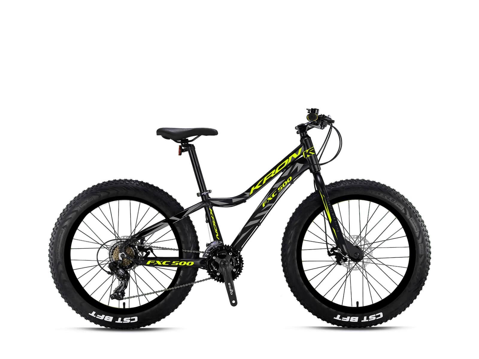 Kron Fxc 500 Fat Bike MD 24'' Jant 13 cm Kadro 21 Vites Dağ Bisikleti