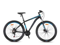 Kron XC 75 27.5'' Jant MD 21 Vites Dağ Bisikleti 17 Kadro Siyah Mavi Füme