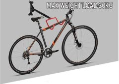 Bisiklet Yatay Duvar Askısı Bisiklet duvar askı aparatı 25 kg taşıma kapasiteli