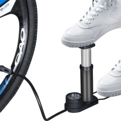 XBYC 9022 Göstergeli Mini El Ve Ayak Şişirmeli Bisiklet Pompası Yüksek Basınçlı Pompa
