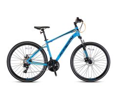 Kron TX100 28 Jant Trekking 18 Kadro HD Fren Şehir Bisikleti Mavi Turuncu