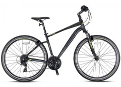 Kron TX 150 28'' Jant Trekking 18 Kadro 24 Vites HD Fren Şehir Bisikleti Siyah Yeşil Gri