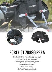 Forte Gt 70896 Pera Motosiklet Arka Çanta Heybe 60 Litre Motosiklet Heybe Çantası