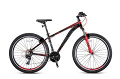 Kron XC 100 - 27,5 Jant HD Fren 21 Vites 20 Kadro Dağ Bisikleti Siyah Gri Kırmızı