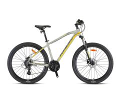 Kron XC 150 HD 27.5'' Jant MTB 19 Kadro 24 Vites Dağ Bisikleti Mat Bej Sarı Füme