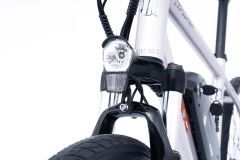 Alba Explorer PRO 250W Çamurluklu Bagajlı Elektrikli Trekking Bisikleti LCD Gösterge, 48V12.8Ah Gri