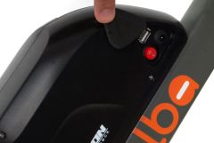 Alba Explorer Çamurluklu Bagajlı Elektrikli Trekking Bisikleti LCD Gösterge, 36V13Ah Batarya Gri