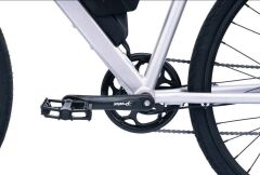 Alba Explorer Çamurluklu Bagajlı Elektrikli Trekking Bisikleti LCD Gösterge, 36V13Ah Batarya Gri