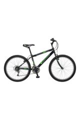 Salcano Excel 24'' Jant V Fren 14' Kadro 21 Vites Dağ Bisikleti Siyah Yeşil