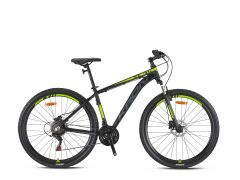 Kron XC 75 29'' Jant MD 18 Kadro 21 Vites Dağ Bisikleti Mat Siyah Neon Sarı Füme