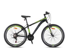 Kron XC 75 26'' Jant 15 Kadro 21 Vites V Fren Dağ Bisikleti Mat Siyah Neon Sarı Füme