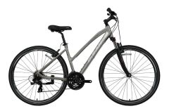 Bisan TRX 8200 21 Vites V Fren 45cm Kadro Kadın Şehir Bisikleti Gri Beyaz