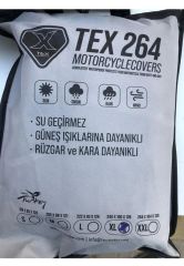 XBYC 264 Motosiklet Ve Bisiklet Brandası Su geçirmez Kalın Kumaş L Beden