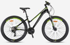 Kron XC 100 27.5''Jant MTB Lady 21 Vites V-Fren Dağ Bisikleti Siyah Neon  Sarı