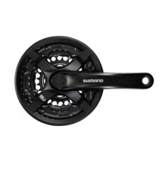 SHIMANO Bisiklet Aynakol FC-TY501 8/7/6-vites 175,0 mm 42-34-24D Siyah Orta Dişli