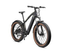 Kron Loop Cruiser 26'' Elektrikli Fat Bike Bisiklet 17' Elektrikli Bisiklet 7 Vites Siyah Kahverengi