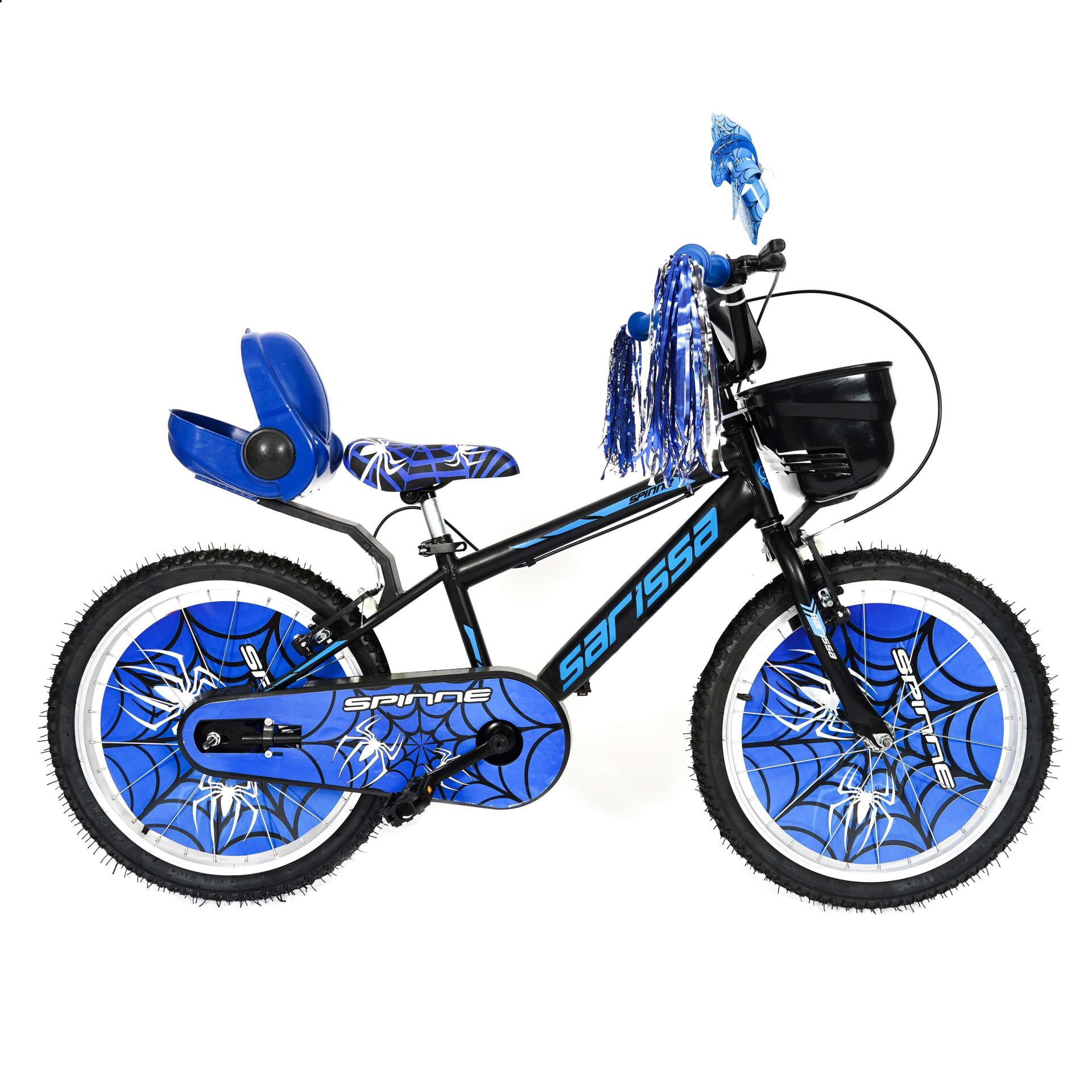 Sarissa Spinne 20 Jant 7 ve 10 Yaş Çocuk Bisikleti Yeni Sezon Full Aksesuarlı Mavi