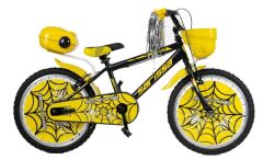Sarissa Spinne 20 Jant 6 ve 10 Yaş Çocuk Bisikleti Sarı + Yan Destek Tekeri