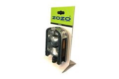 ZOZO -ALÜMİNYUM Pedal - FP-920B Reflektörlü 9/16''  KAYMAZ TABAN