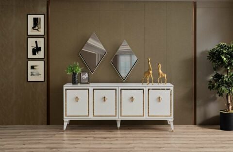 Floransa Sideboard With Mirror