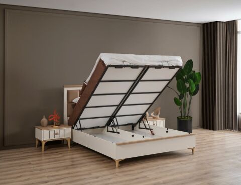 Bella Bed Frame With Storage