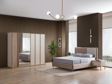 Bien Bedroom Room Set With Sliding Wardrobe