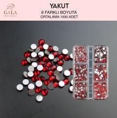 CRYSTAL TAŞ YAKUT 6 FARKLI BOYUT