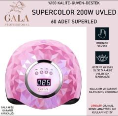 GALA 200W SUPERCOLOR UVLED NO:4 PEMBE