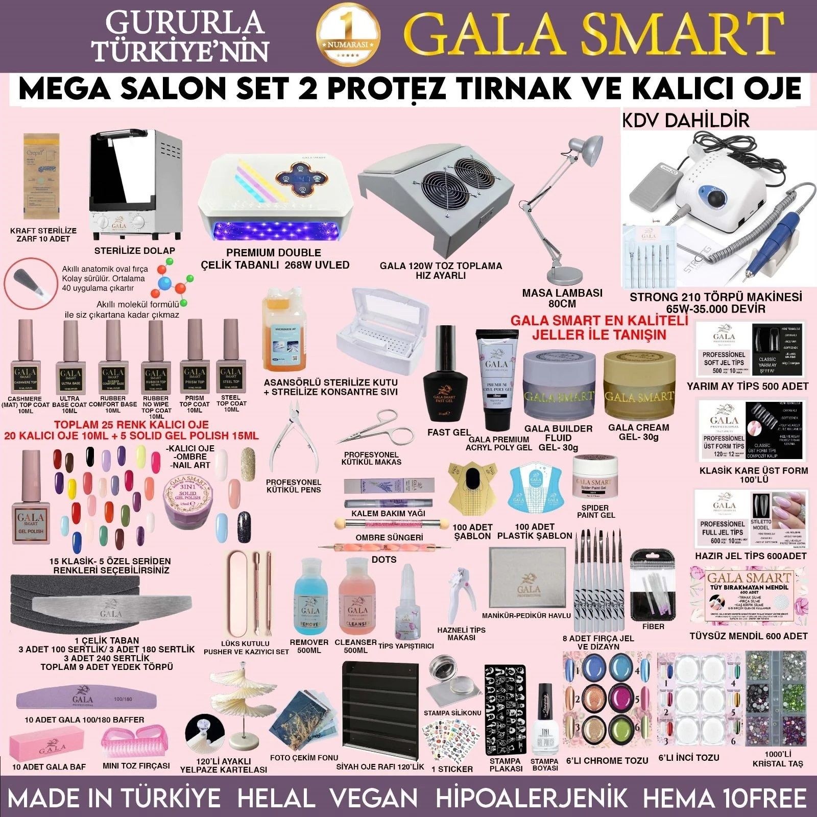 GALA SMART - MEGA SALON SET 2