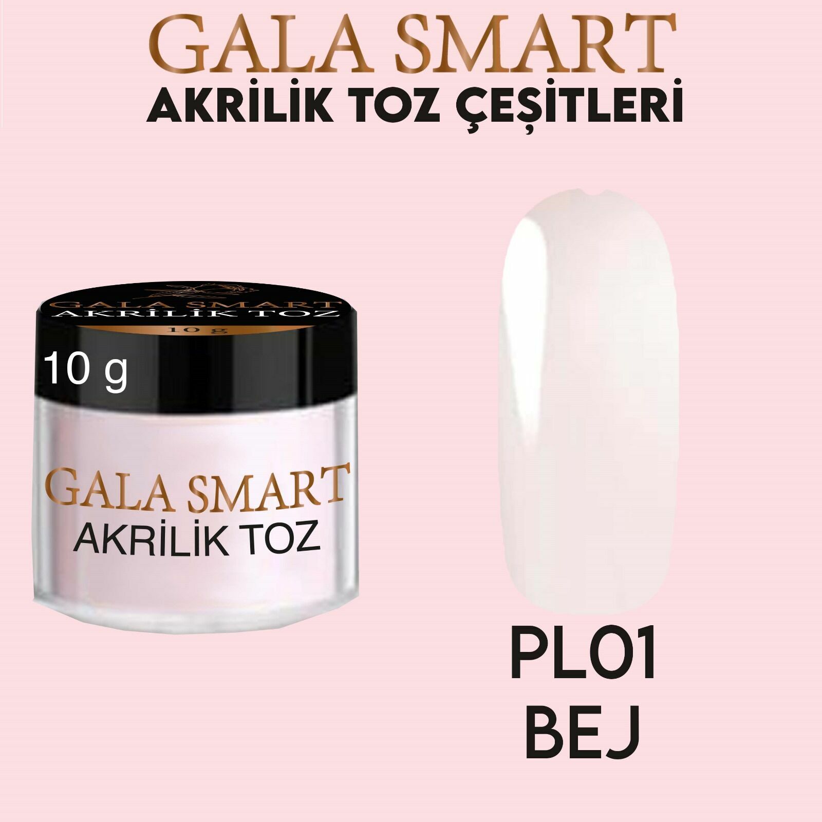 AKRİLİK TOZ 10 G - BEJ