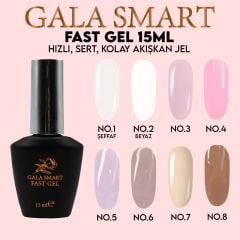 GALA SMART - FAST GEL 15 ml - NO:1 (ŞEFFAF)