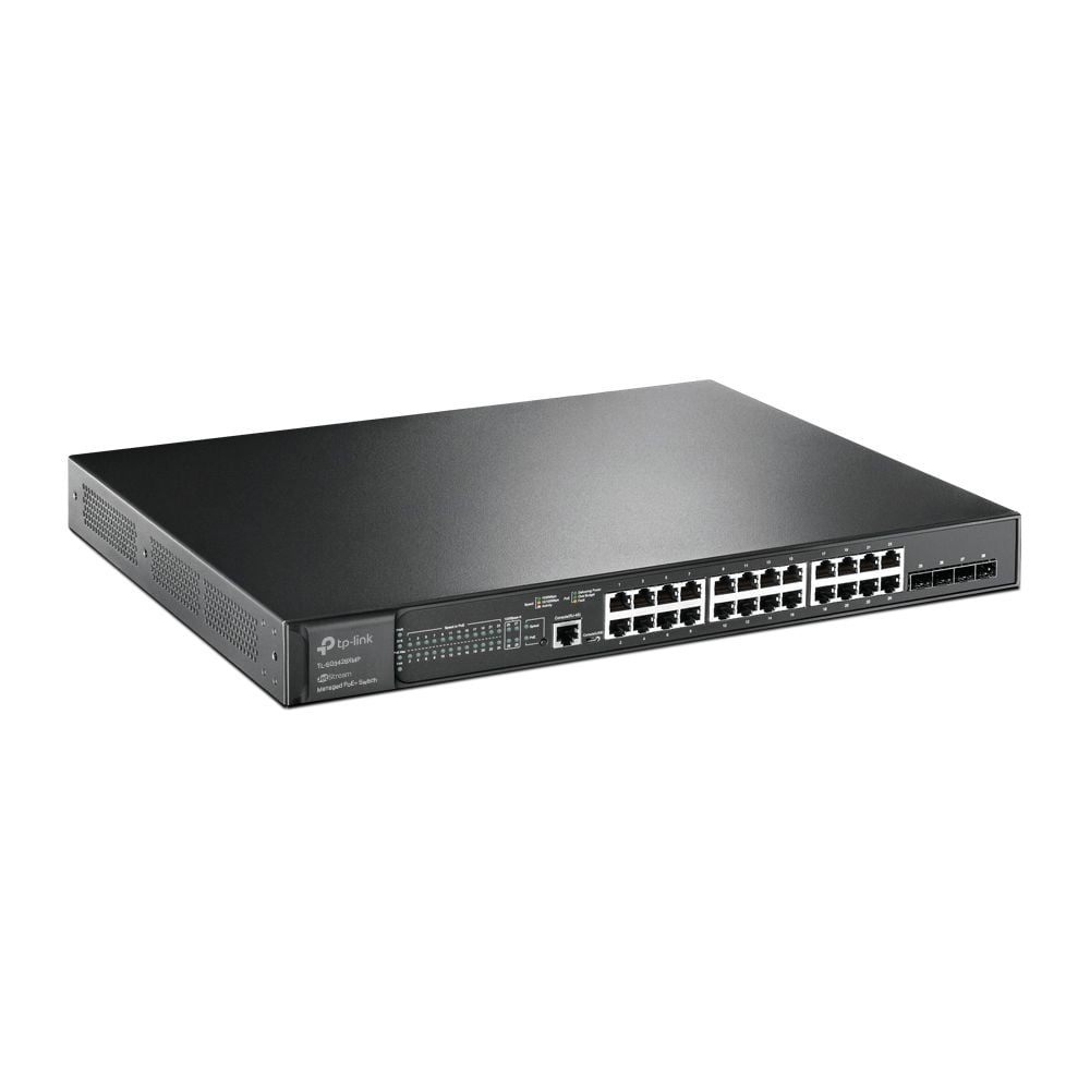 TP-LINK OMADA TL-SG3428XMP 24 PORT 10/100/1000 24 PORT POE+ 4x SFP YONETILEBILIR RACK MOUNT SWITCH