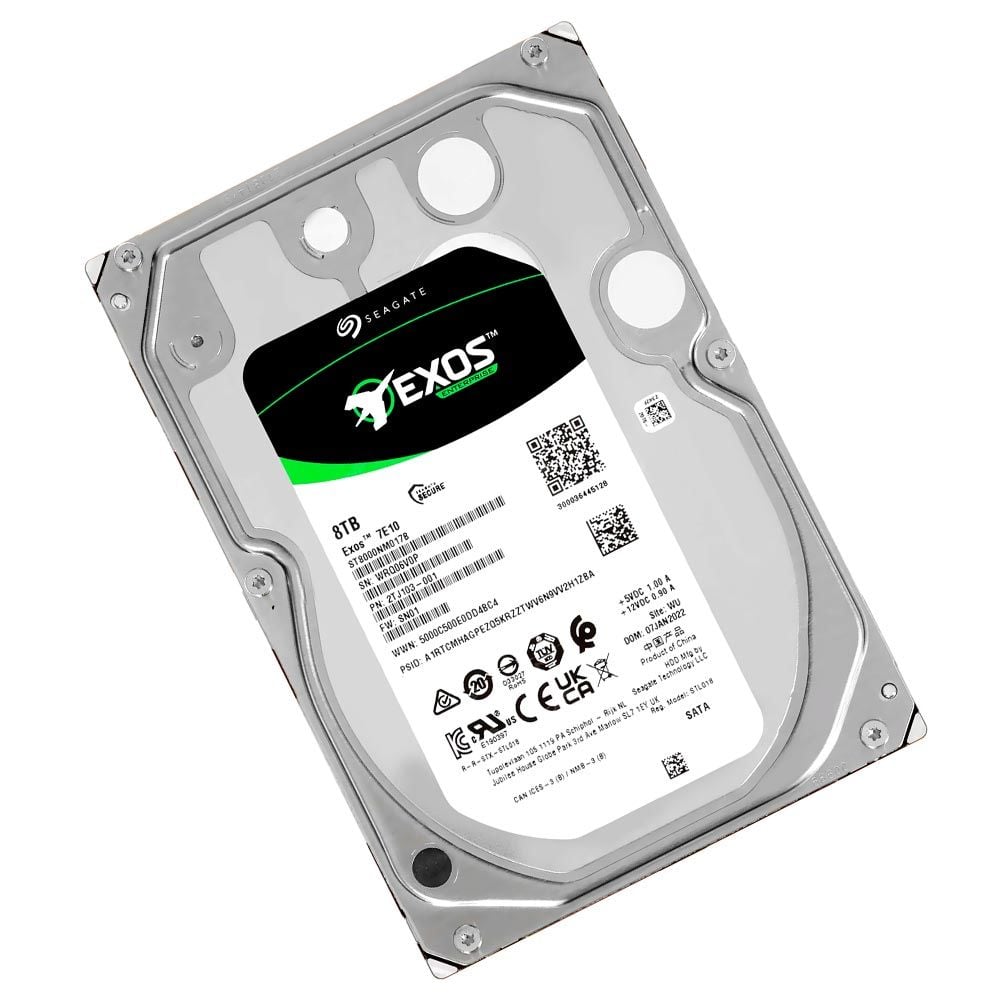 SEAGATE EXOS 8TB 7200RPM 256MB SATA3 ST8000NM017B NAS HDD (RESMİ DİSTİ GARANTİLİ)