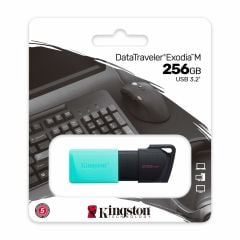 KINGSTON EXODIA M DATATRAVELER 256GB USB 3.2 FLASH BELLEK DTXM/256GB