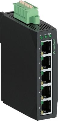 WİELAND ELEKTRİK 83.040.0129.1 IP switch 5 x RJ45 10/100 Mbit/s Fast Ethernet_Ext.Alarm(P-Fail Relay) (12-48V DC giriş)